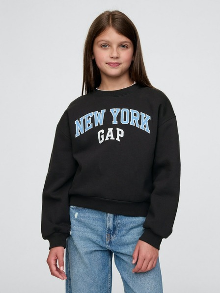 GAP Detská oversize mikina s logom GAP