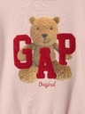 GAP Baby mikina s logom GAP