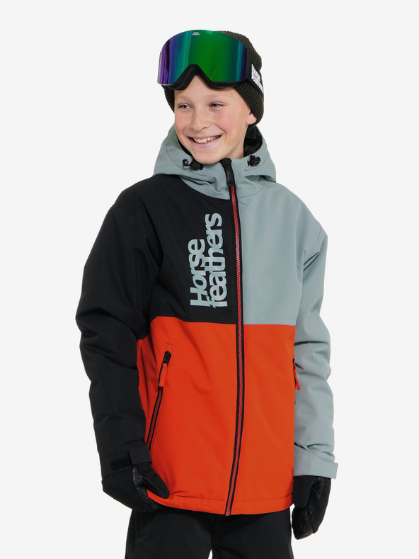 Horsefeathers Detská bunda Damien Horsefeathers - sivá