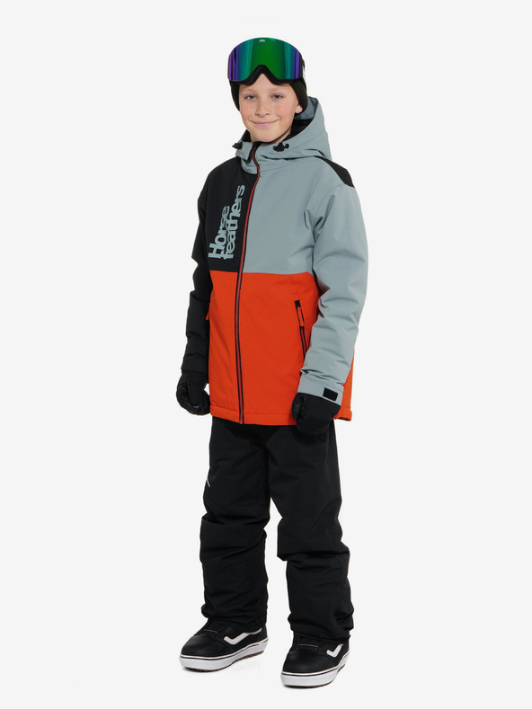 Horsefeathers Detská bunda Damien Horsefeathers - sivá