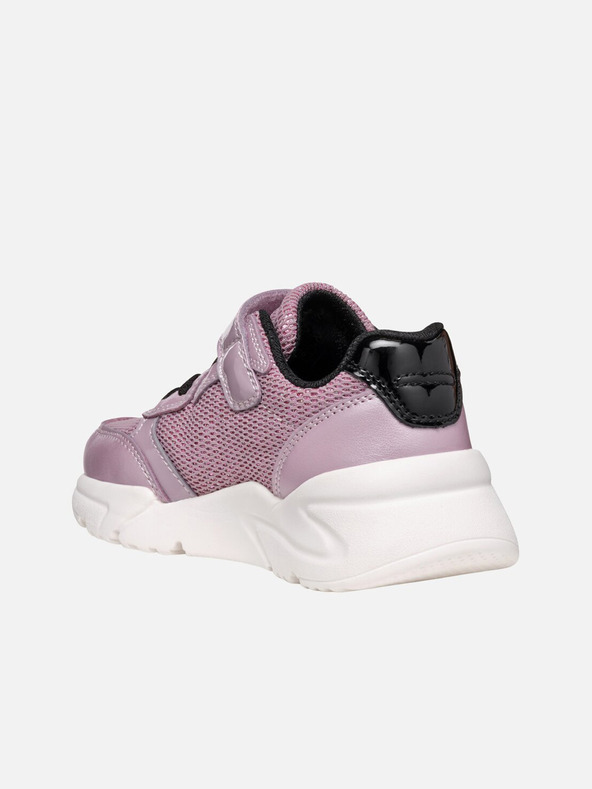 Geox Ružové dievčenské tenisky Geox Loftus