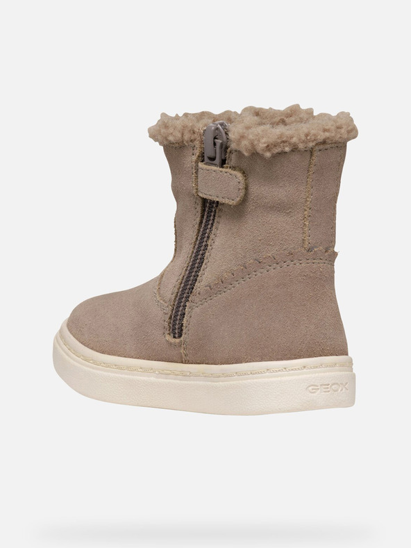 Geox Tmavomodré dievčenské zimné topánky Geox Nashik