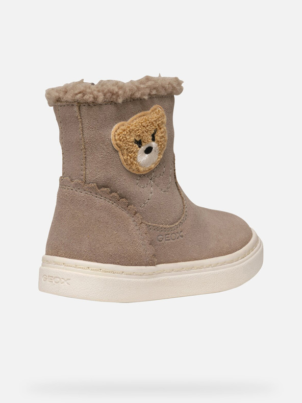 Geox Tmavomodré dievčenské zimné topánky Geox Nashik