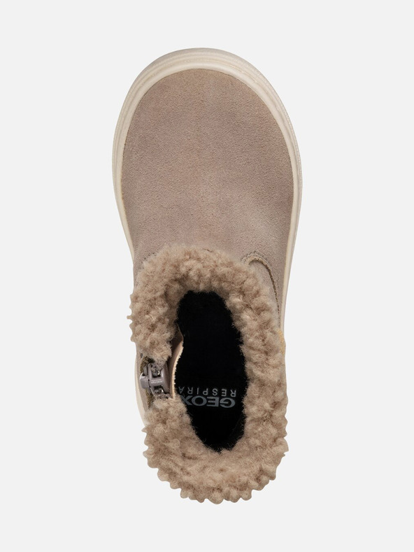 Geox Tmavomodré dievčenské zimné topánky Geox Nashik