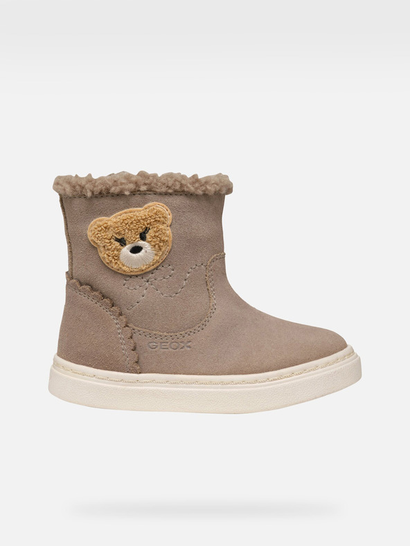 Geox Tmavomodré dievčenské zimné topánky Geox Nashik