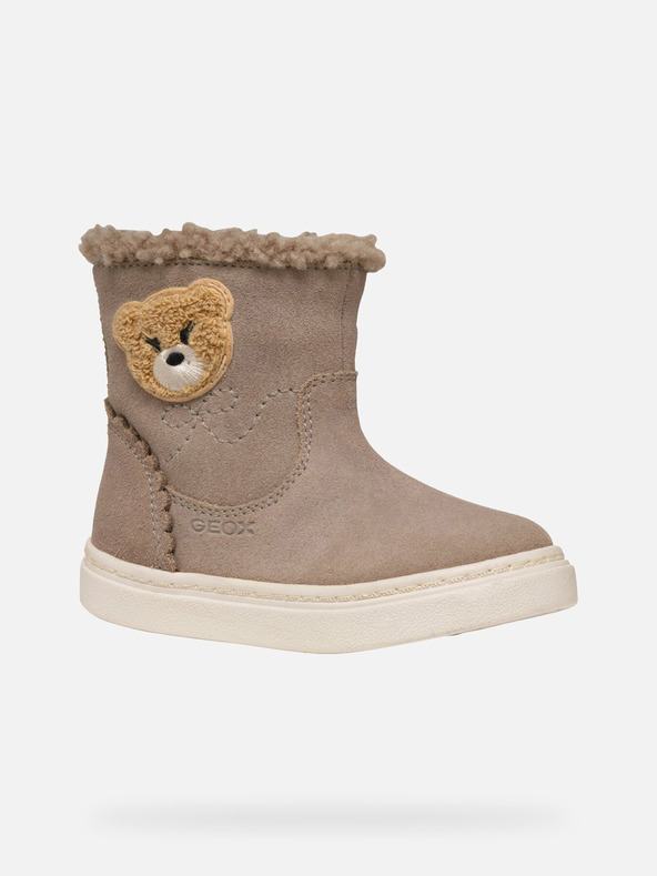 Geox Tmavomodré dievčenské zimné topánky Geox Nashik