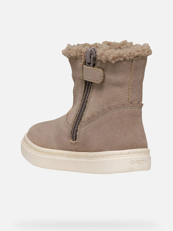 Geox Tmavomodré dievčenské zimné topánky Geox Nashik