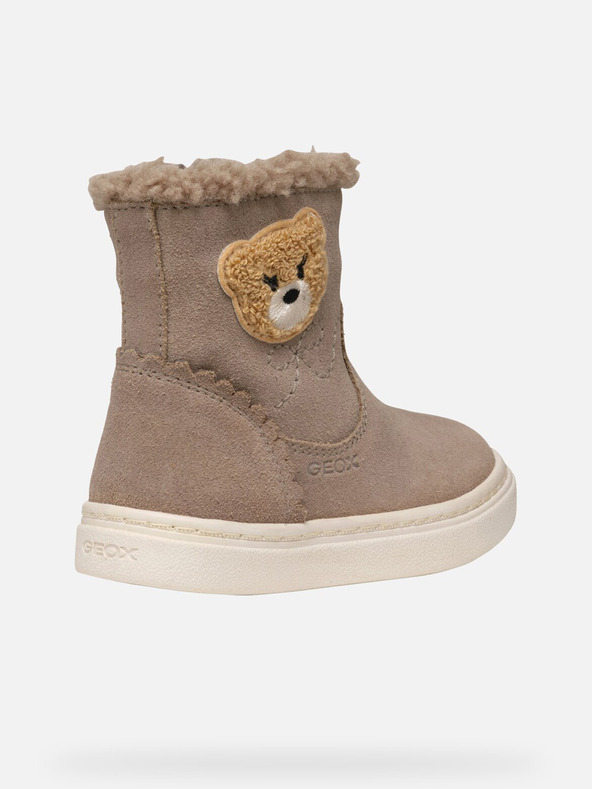 Geox Tmavomodré dievčenské zimné topánky Geox Nashik