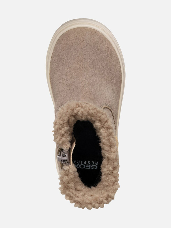 Geox Tmavomodré dievčenské zimné topánky Geox Nashik