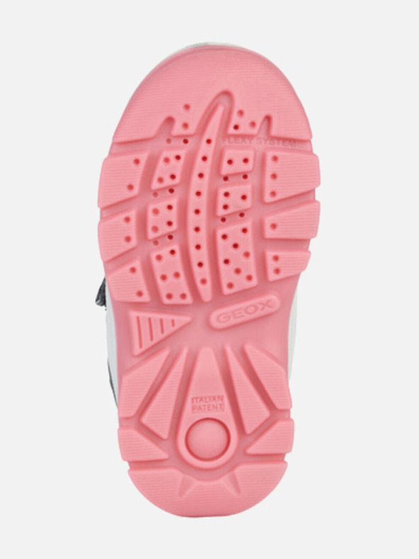 Geox Čierne dievčenské členkové topánky Geox Flanfil ABX