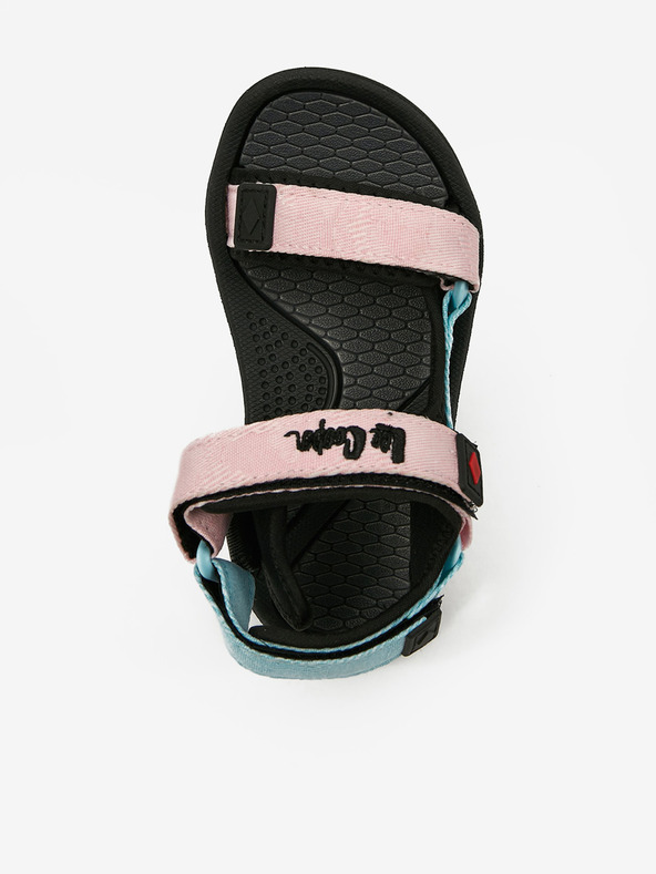 Lee Cooper Lee Cooper modro-ružové dievčenské sandále