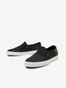 Lee Cooper Čierne pánske slip on tenisky Lee Cooper