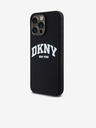 DKNY Liquid Silicone Arch Logo MagSafe zadný kryt pre iPhone 12/12 Pro Black DKNY