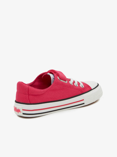 Lee Cooper Lee Cooper Tmavoružové dievčenské tenisky