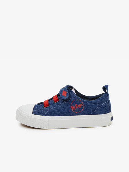 Lee Cooper Červeno-modré detské tenisky Lee Cooper