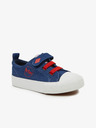 Lee Cooper Červeno-modré detské tenisky Lee Cooper