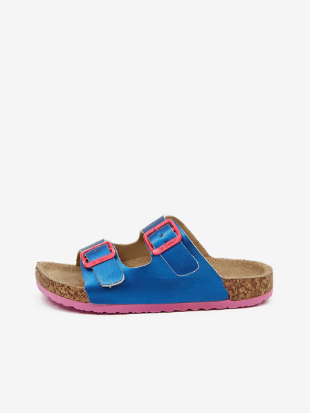 Lee Cooper Modré dievčenské papuče Lee Cooper