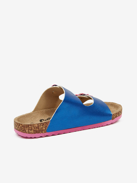 Lee Cooper Modré dievčenské papuče Lee Cooper
