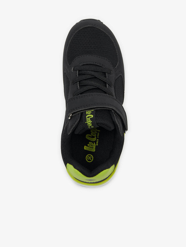 Lee Cooper Čierne chlapčenské tenisky Lee Cooper