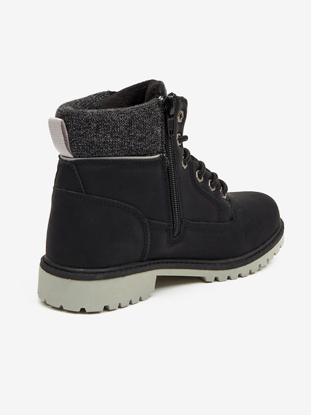 Lee Cooper Čierne dievčenské členkové topánky Lee Cooper