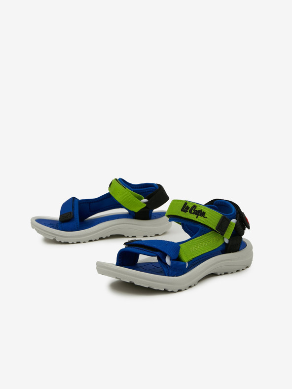 Lee Cooper Modré chlapčenské sandále Lee Cooper