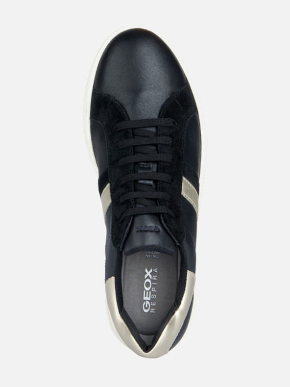 Geox Čierne dámske tenisky Geox Meleda