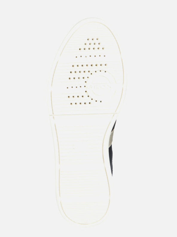 Geox Čierne dámske tenisky Geox Meleda