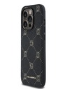 Karl Lagerfeld PU Karl Heads Pattern Magsafe zadný kryt pre iPhone 14 Pro Max Black Karl Lagerfeld