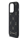 Karl Lagerfeld PU Karl Heads Pattern Magsafe zadný kryt pre iPhone 14 Pro Max Black Karl Lagerfeld