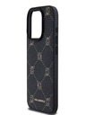 Karl Lagerfeld PU Karl Heads Pattern Magsafe zadný kryt pre iPhone 15 Pro Max Black Karl Lagerfeld