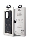 Karl Lagerfeld PU Karl Heads Pattern Magsafe zadný kryt pre iPhone 15 Pro Max Black Karl Lagerfeld