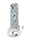 Karl Lagerfeld Karl Lagerfeld IML Monogram Crossbody K&CH Heads MagSafe zadný kryt pre iPhone 15 priehľadný