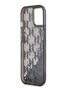 Karl Lagerfeld Zadný kryt Liquid Glitter Monogram Gradient pre iPhone 15 Black Karl Lagerfeld