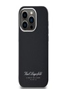 Karl Lagerfeld Grained PU Hotel RSG zadný kryt pre iPhone 14 Pro Max čierny Karl Lagerfeld