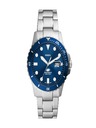 Fossil Pánske okrúhle hodinky Fossil FOSSIL BLUE
