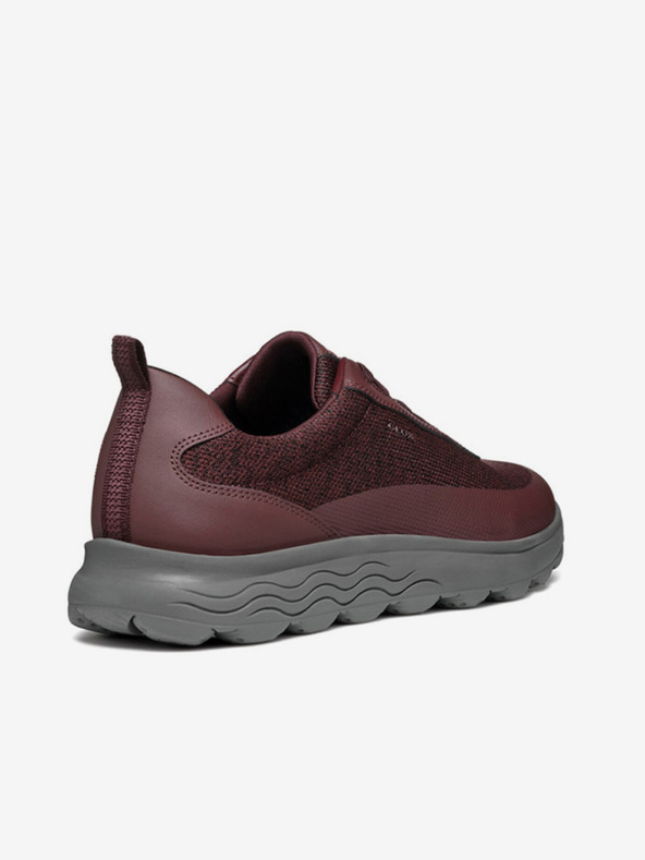 Geox Vínové pánske tenisky Geox Spherica