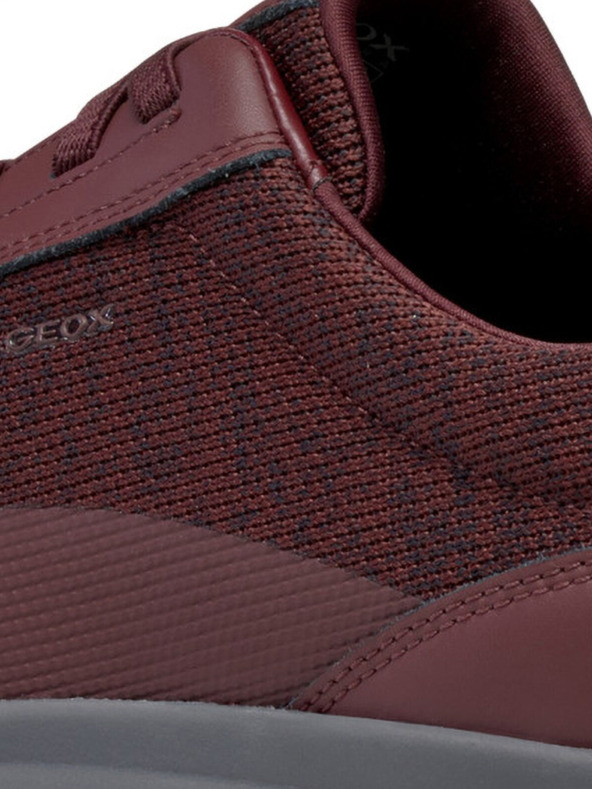 Geox Vínové pánske tenisky Geox Spherica