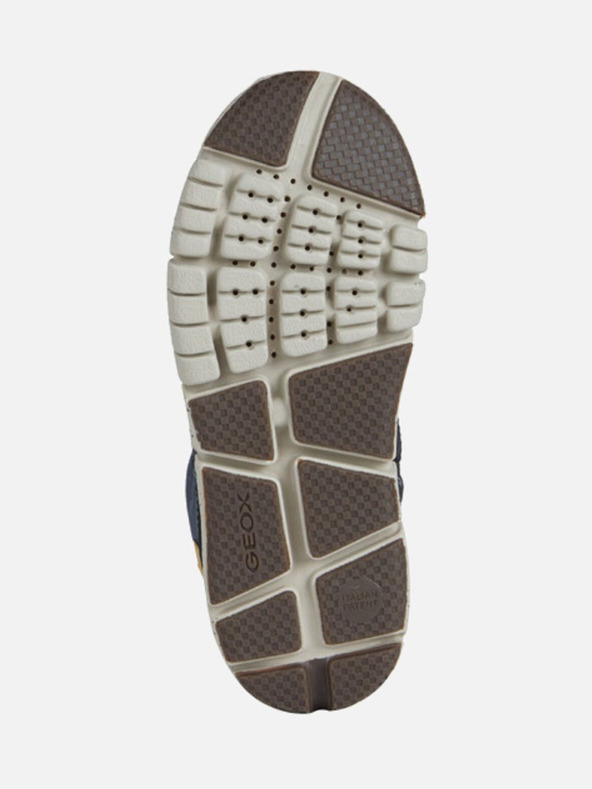 Geox Tmavomodré chlapčenské členkové topánky Geox Flexyper ABX