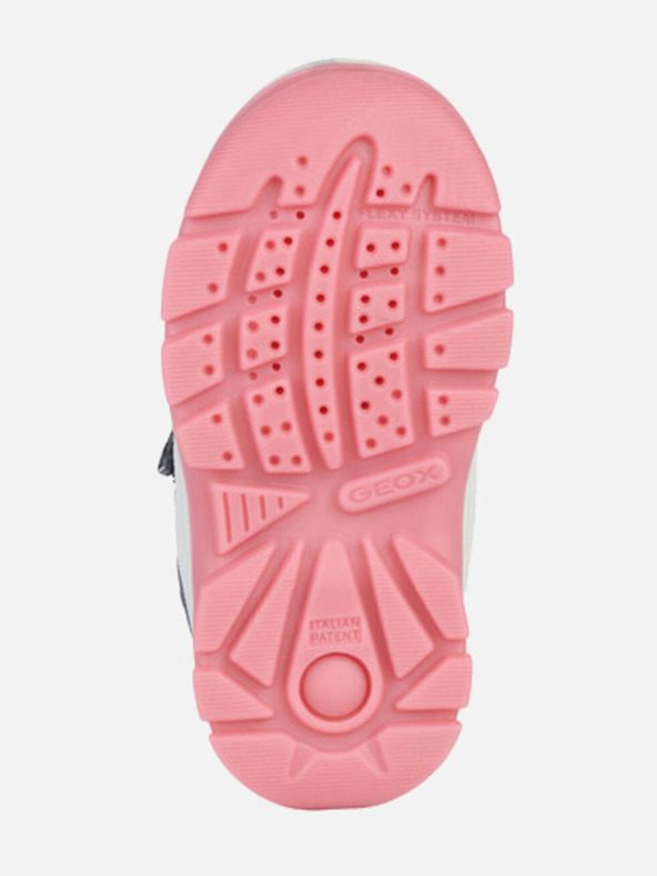 Geox Čierne dievčenské členkové topánky Geox Flanfil ABX