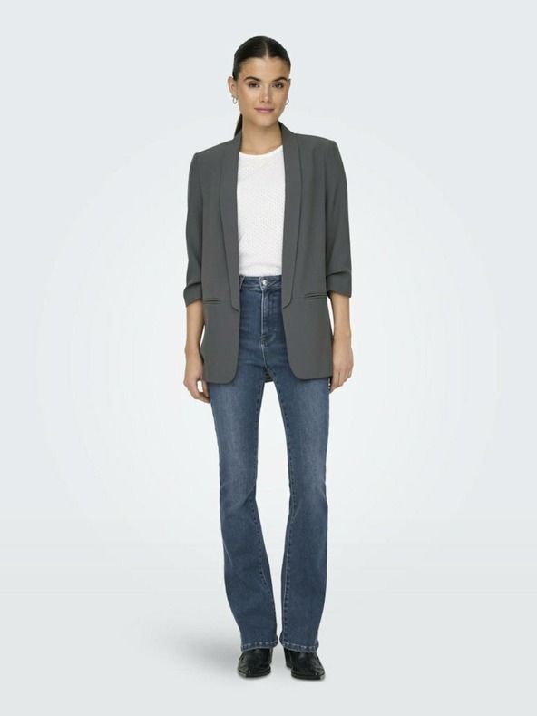 ONLY Sivá dámska bunda ONLY Elly