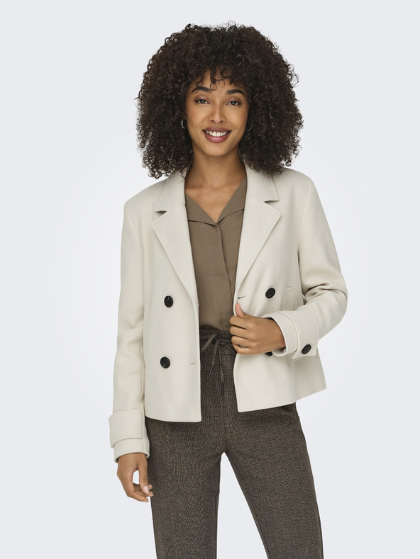 ONLY Krémová dámska bunda ONLY Freja