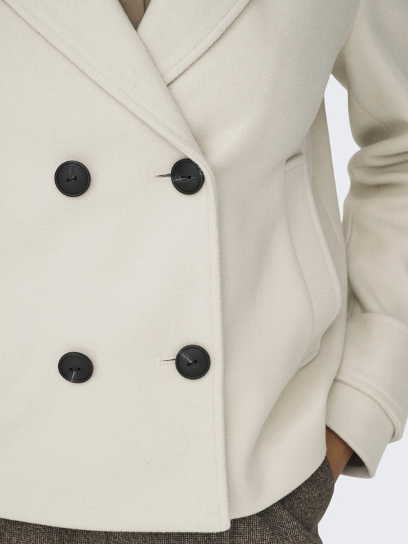 ONLY Krémová dámska bunda ONLY Freja