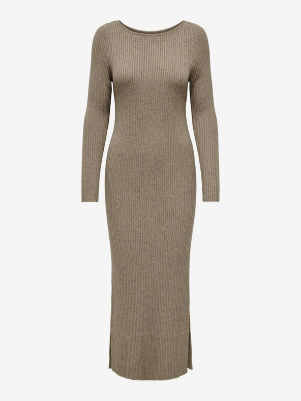 ONLY Hnedý dámsky sveter ONLY Katia