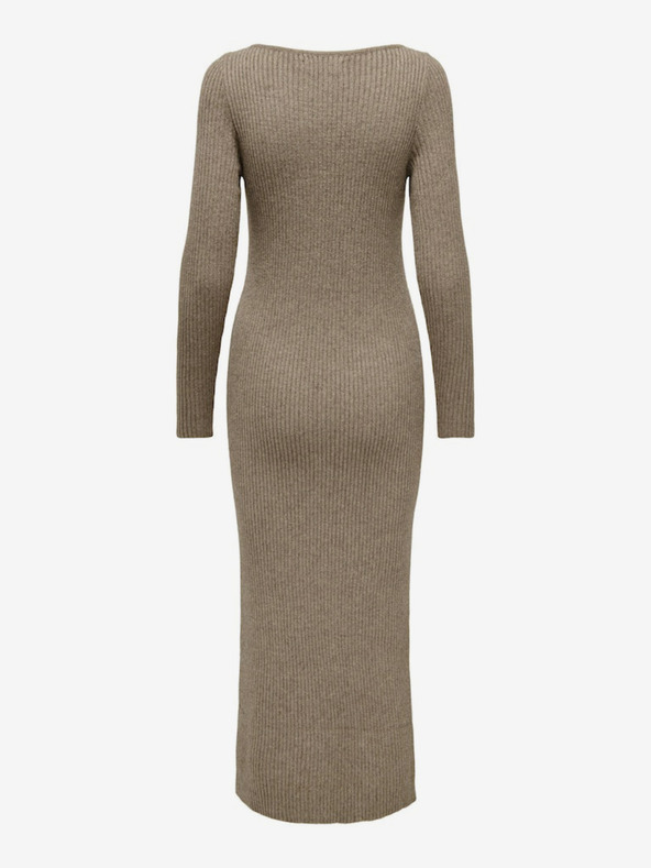 ONLY Hnedý dámsky sveter ONLY Katia