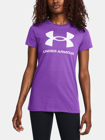 Under Armour Dámske tričko Under Armour UA Rival Logo SS-PPL