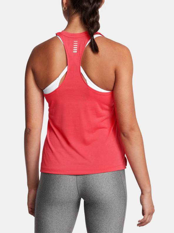 Under Armour Tielko Under Armour UA Launch Singlet-RED