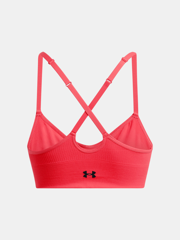 Under Armour Dámska podprsenka Under Armour Vanish Seamless Low Bra-RED