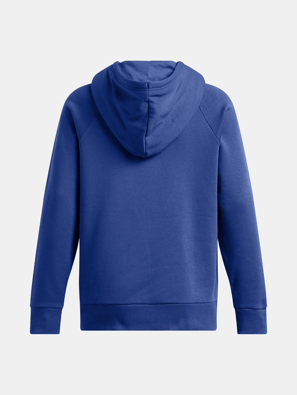 Under Armour Dámska mikina Under Armour Rival Fleece Wordmark Hoodie-BLU