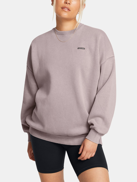 Under Armour Dámska mikina Under Armour UA Icon HWT Flc OS Crew-GRY