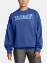 Under Armour Dámska mikina Under Armour Rival Fleece WordmarkOS Crew-BLU